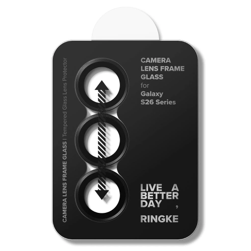 Osłona aparatu Ringke Camera Frame Protector do Samsung Galaxy S26 / S26+ Plus Black [2 PACK]