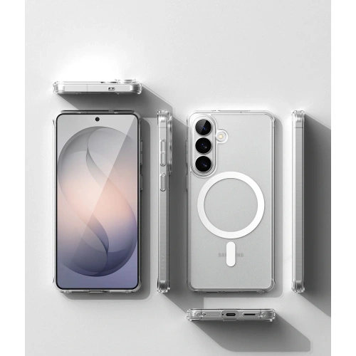 Etui Ringke Fusion Magnetic MagSafe do Samsung Galaxy S26 Clear