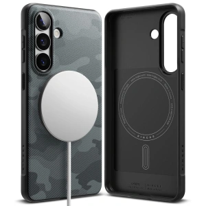 Etui Ringke Onyx Magnetic MagSafe do Samsung Galaxy S26 Camo Black