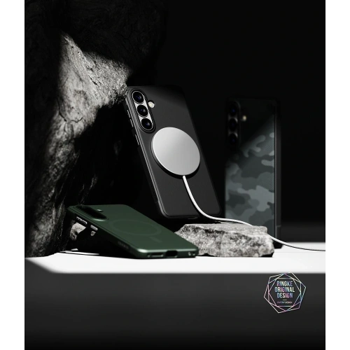 Etui Ringke Onyx Magnetic MagSafe do Samsung Galaxy S26 Camo Black