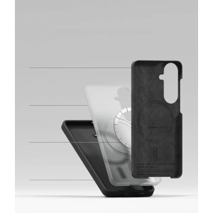 Etui Ringke Silicone Magnetic MagSafe do Samsung Galaxy S26 Black