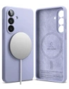 Etui Ringke Silicone Magnetic MagSafe do Samsung Galaxy S26 Lavender