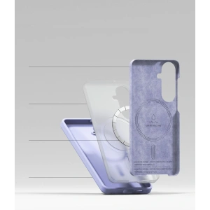 Etui Ringke Silicone Magnetic MagSafe do Samsung Galaxy S26 Lavender