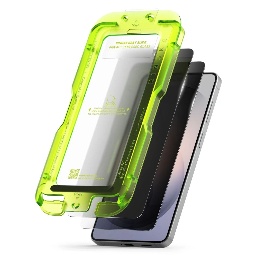 Szkło prywatyzujące Ringke Easy Slide do Samsung Galaxy S26 Privacy [2 PACK]