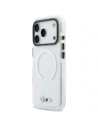 Etui BMW M IML Shockproof Metal Logos MagSafe do Apple iPhone 17 Pro przezroczysty