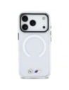 Etui BMW M IML Shockproof Metal Logos MagSafe do Apple iPhone 17 Pro przezroczysty