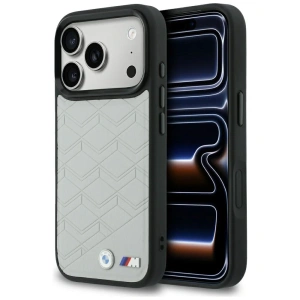 Etui BMW M Shape Logo MagSafe do Apple iPhone 17 Pro Max szary
