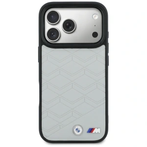 Etui BMW M Shape Logo MagSafe do Apple iPhone 17 Pro Max szary