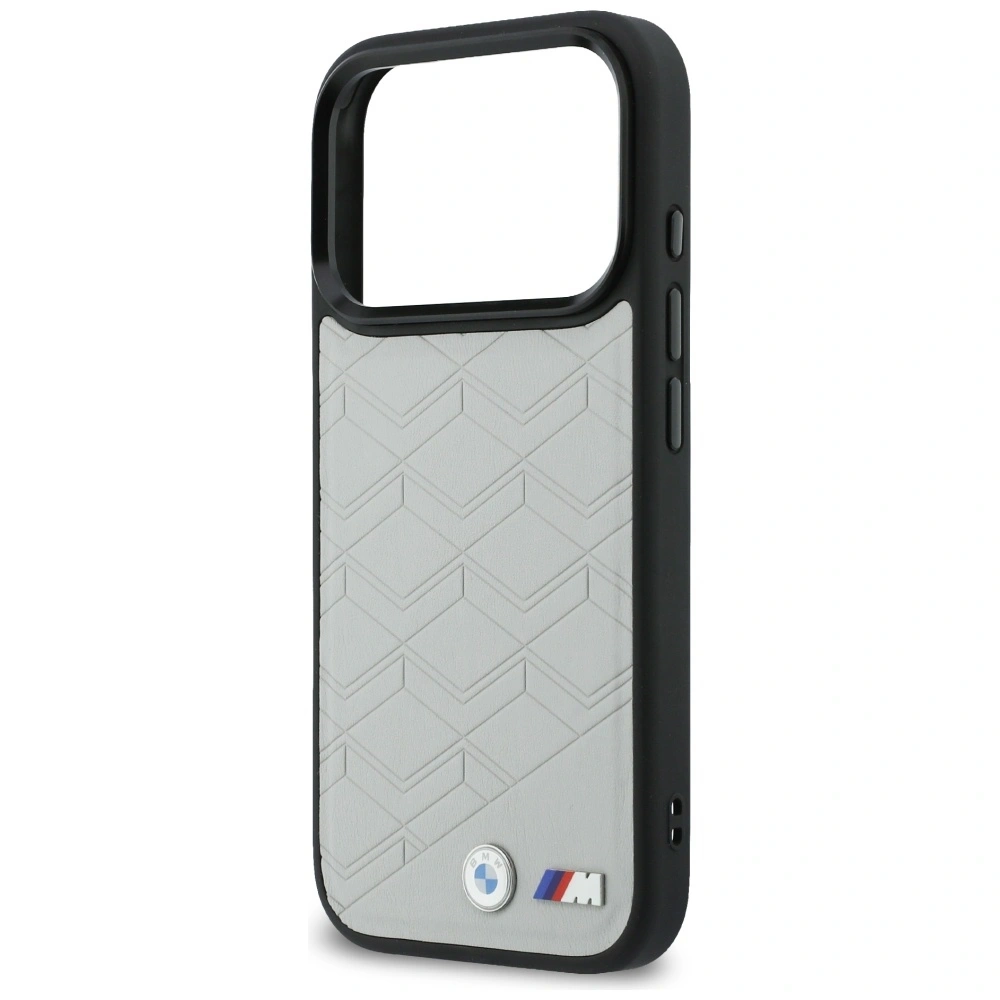 Etui BMW M Shape Logo MagSafe do Apple iPhone 17 Pro szary