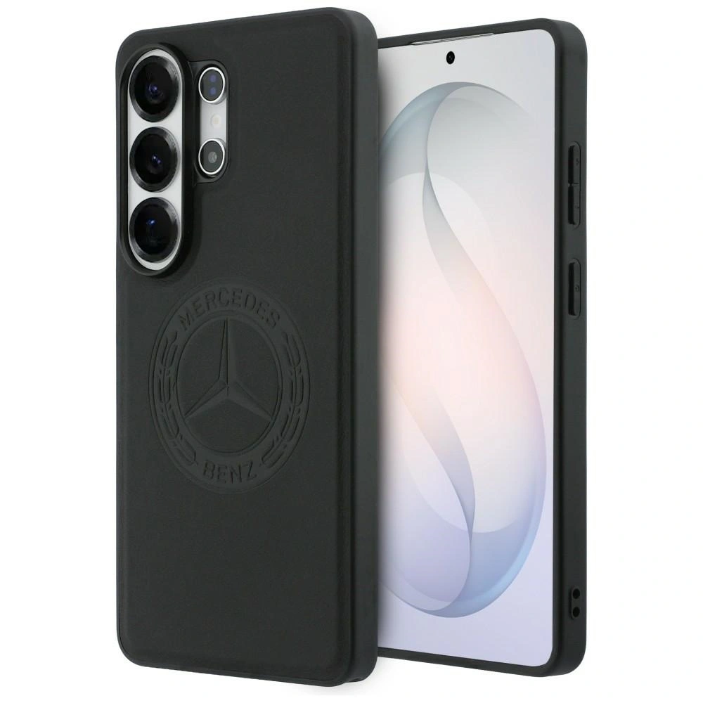 Etui Mercedes Vintage Logo MagSafe do Samsung Galaxy S26 Ultra czarny