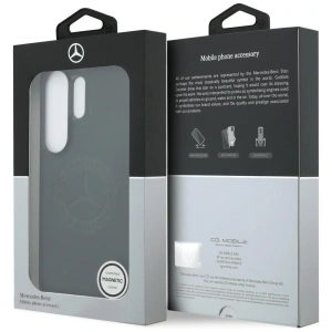 Etui Mercedes Vintage Logo MagSafe do Samsung Galaxy S26 Ultra czarny