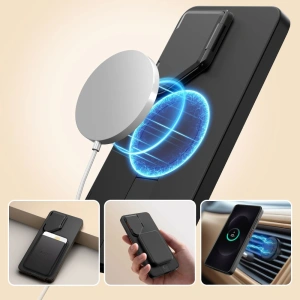 Etui Tech-Protect Kevlar Aura MagSafe do Samsung Galaxy S26 Ultra Black/orange