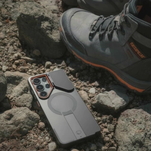 Etui Tech-Protect Kevlar Aura MagSafe do Samsung Galaxy S26 Ultra Black/orange