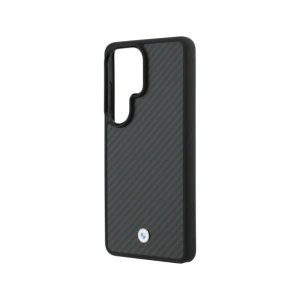 Etui BMW Sign Magnetic Carbon Fiber MagSafe do Samsung Galaxy S26 Ultra czarny