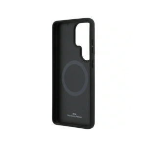 Etui BMW Sign Magnetic Carbon Fiber MagSafe do Samsung Galaxy S26 Ultra czarny