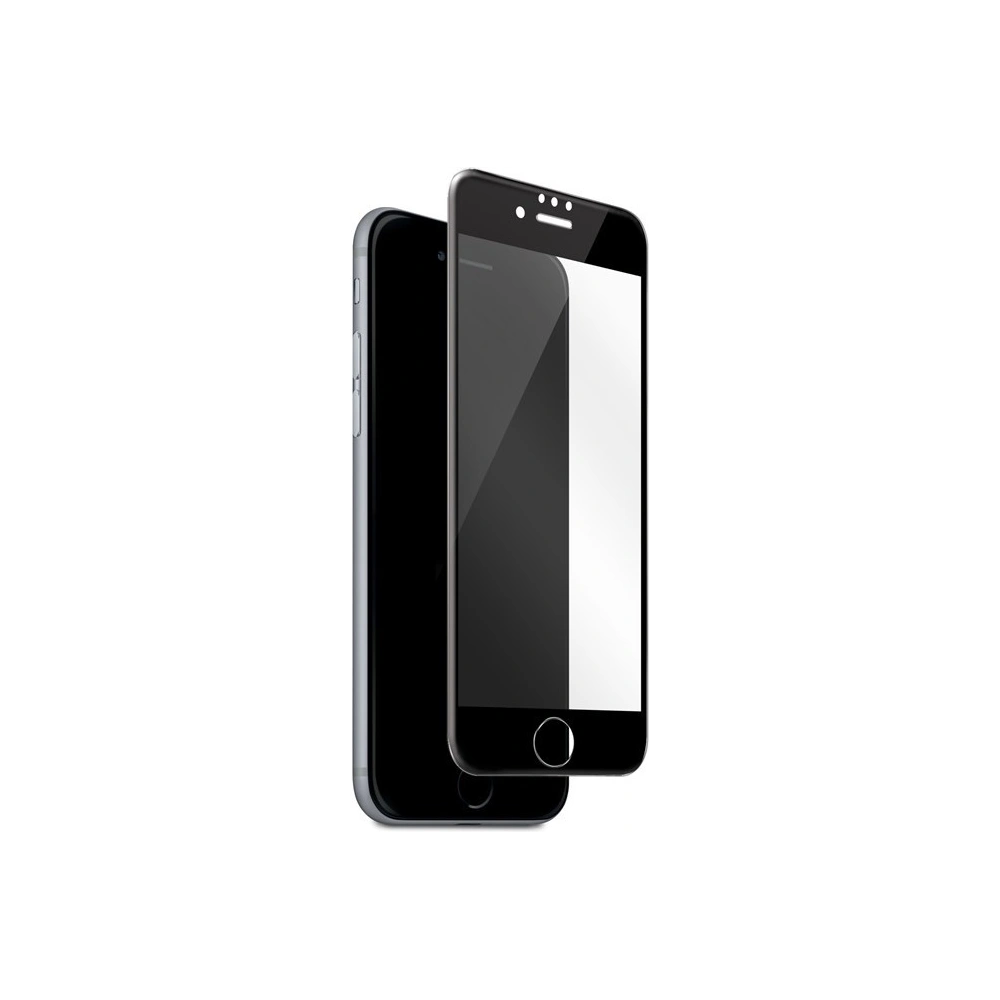 Hurtownia GSM - Sklo tvrzené PURO Frame Tempered Glass Apple iPhone SE 2022/SE 2020/8/7 (černý rámeček) - PUR327BLK - {ean13} - Hurt
