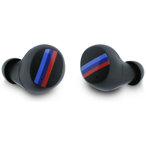 Bezprzewodowe słuchawki dokanałowe Bluetooth TWS BMW Carbon Metal Logo ENC czarny