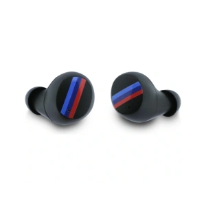 Bezprzewodowe słuchawki dokanałowe Bluetooth TWS BMW M Metal Logo ENC niebieski