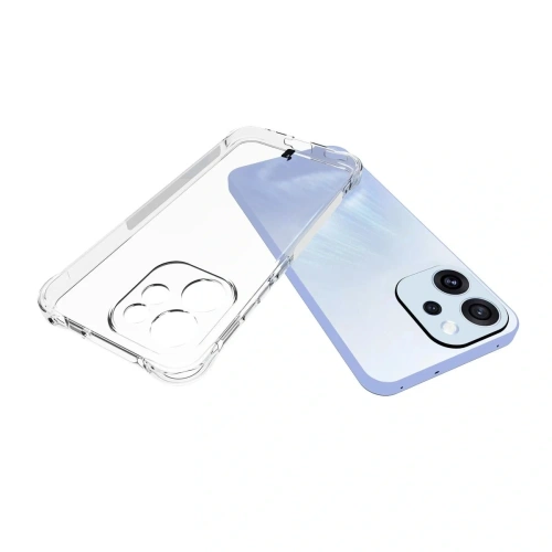 Elastyczne etui Bizon Case Salpa do Oppo Reno 15 F / FS przezroczyste