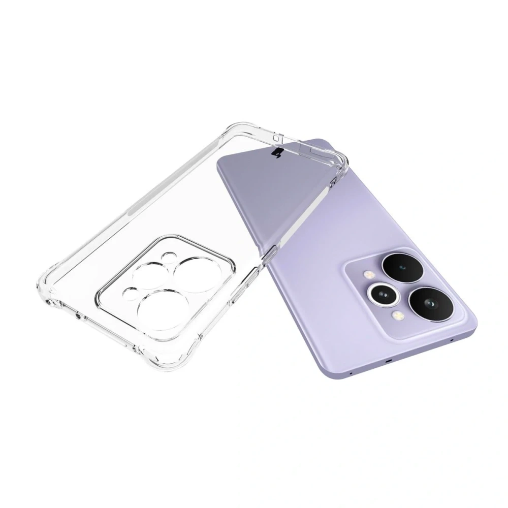 Elastyczne etui Bizon Case Salpa do Oppo Reno 15 Pro przezroczyste