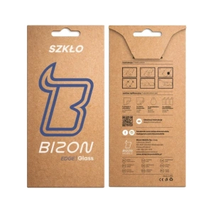 Szkło hartowane Bizon Glass Edge 2 do Oppo Reno 15 Pro czarna ramka