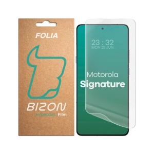 Folia hydrożelowa na ekran Bizon Glass Hydrogel Front do Motorola Signature