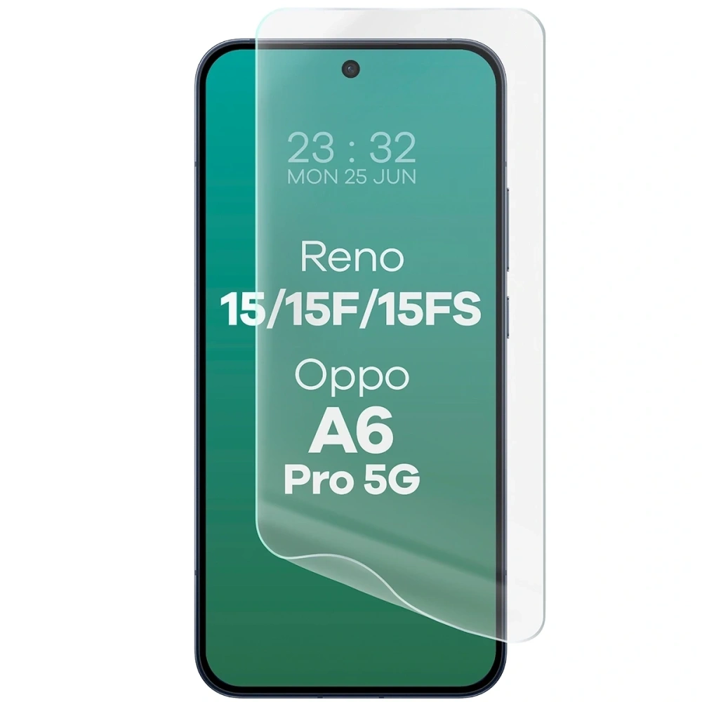 Folia hydrożelowa na ekran Bizon Glass Hydrogel Front do Oppo Reno 15 / 15 F / 15 FS / A6 Pro 5G