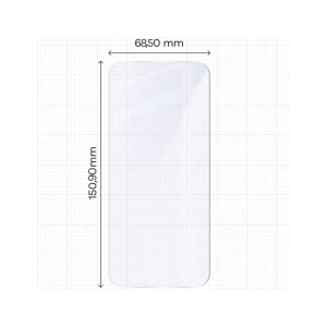 Elastyczne szkło hybrydowe Bizon Glass Mule Duo do Google Pixel 9a [2 PACK]