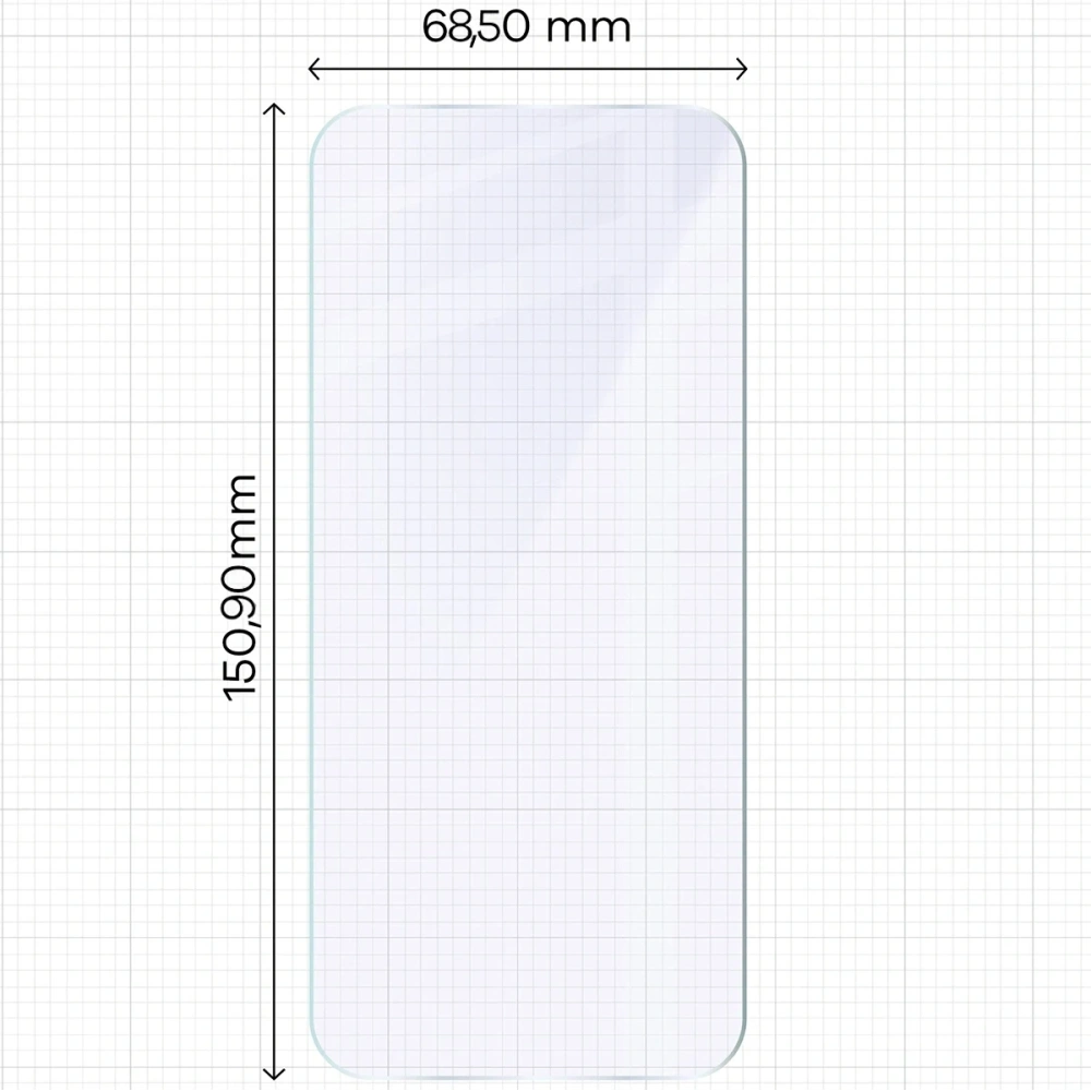 Elastyczne szkło hybrydowe Bizon Glass Mule Duo do Google Pixel 9a [2 PACK]