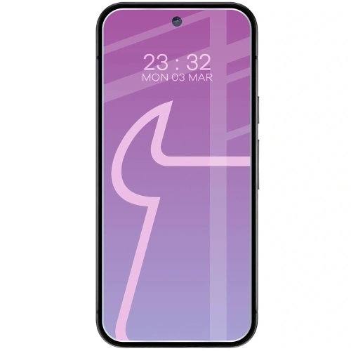 Elastyczne szkło hybrydowe Bizon Glass Mule Duo do Google Pixel 9a [2 PACK]