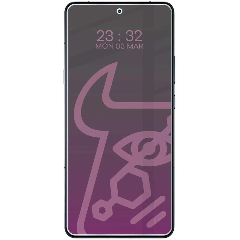 Prywatyzujące szkło hybrydowe Bizon Glass Mule Shadow do Motorola Signature matowe