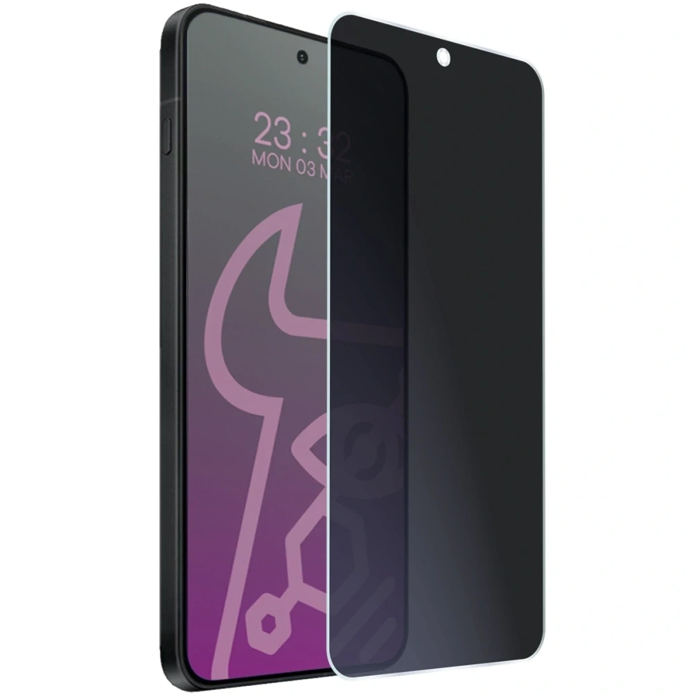 Prywatyzujące szkło hybrydowe Bizon Glass Mule Shadow do OnePlus 15R matowe