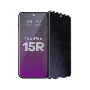 Prywatyzujące szkło hybrydowe Bizon Glass Mule Shadow do OnePlus 15R matowe