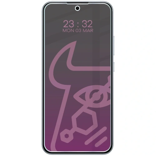 Prywatyzujące szkło hybrydowe Bizon Glass Mule Shadow do Oppo A6 Pro 5G matowe