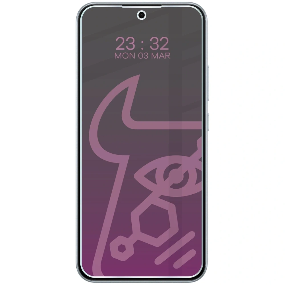 Prywatyzujące szkło hybrydowe Bizon Glass Mule Shadow do Oppo A6 Pro 5G matowe