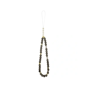 Etui Guess IML Glitters Script Strap MagSafe do Apple iPhone 17 Pro Max czarny