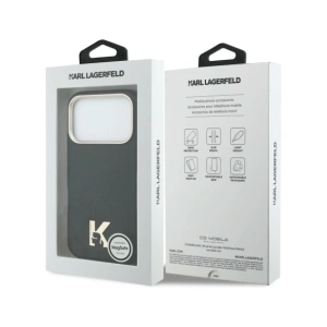 Etui Karl Lagerfeld Karl Head Logo MagSafe do Apple iPhone 17 Pro czarny