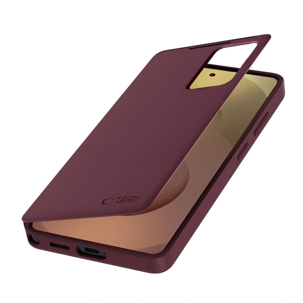 Etui Tech-Protect Smart Wallet do Samsung Galaxy S26 Ultra Mulberry