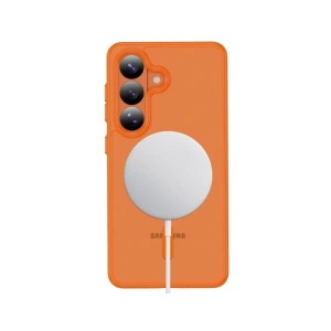 Etui Tech-Protect Magmat MagSafe do Samsung Galaxy S26 Matte Orange