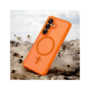 Etui Tech-Protect Magmat MagSafe do Samsung Galaxy S26 Matte Orange