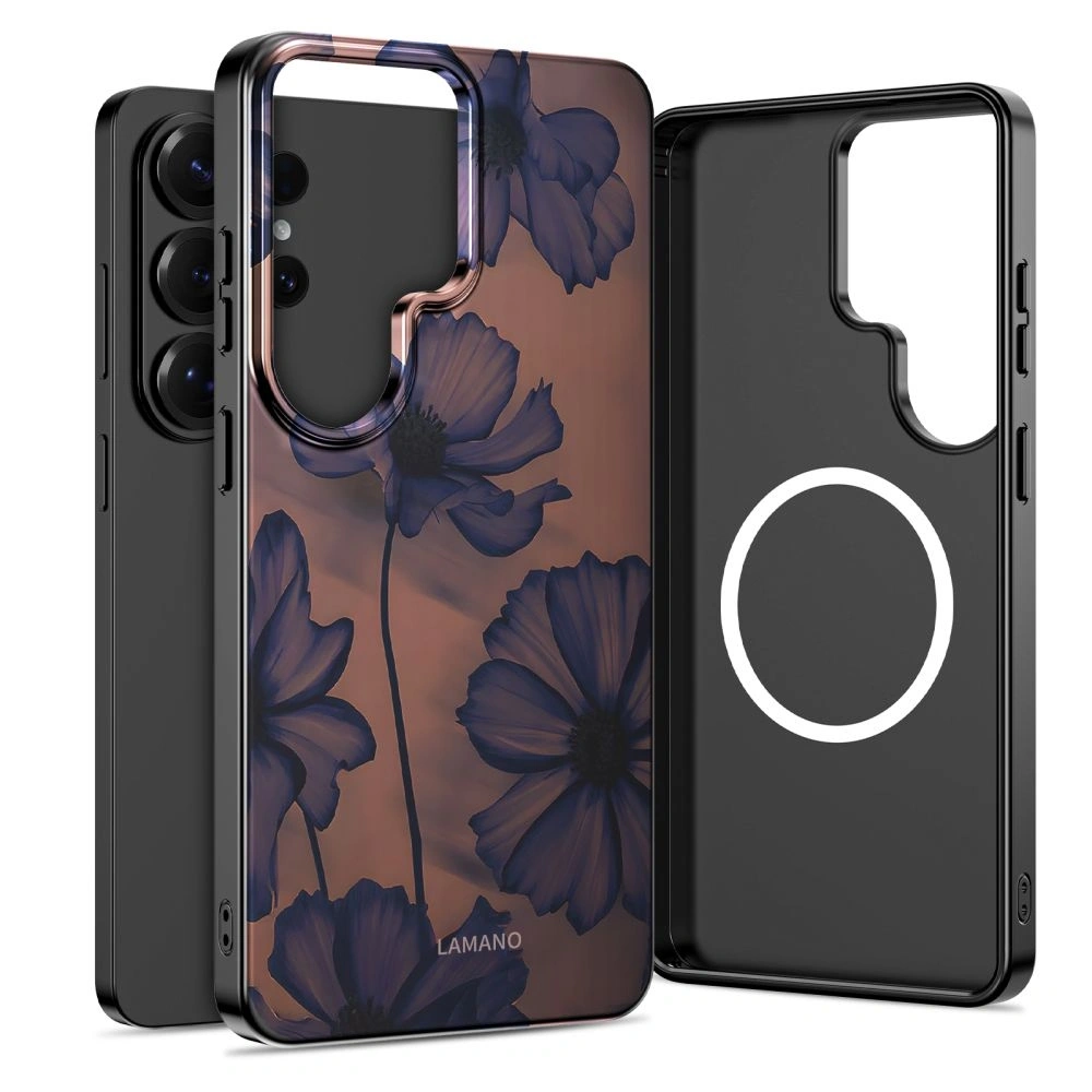 Etui Tech-Protect Lamano MagSafe do Samsung Galaxy S26 Ultra Velvet Night