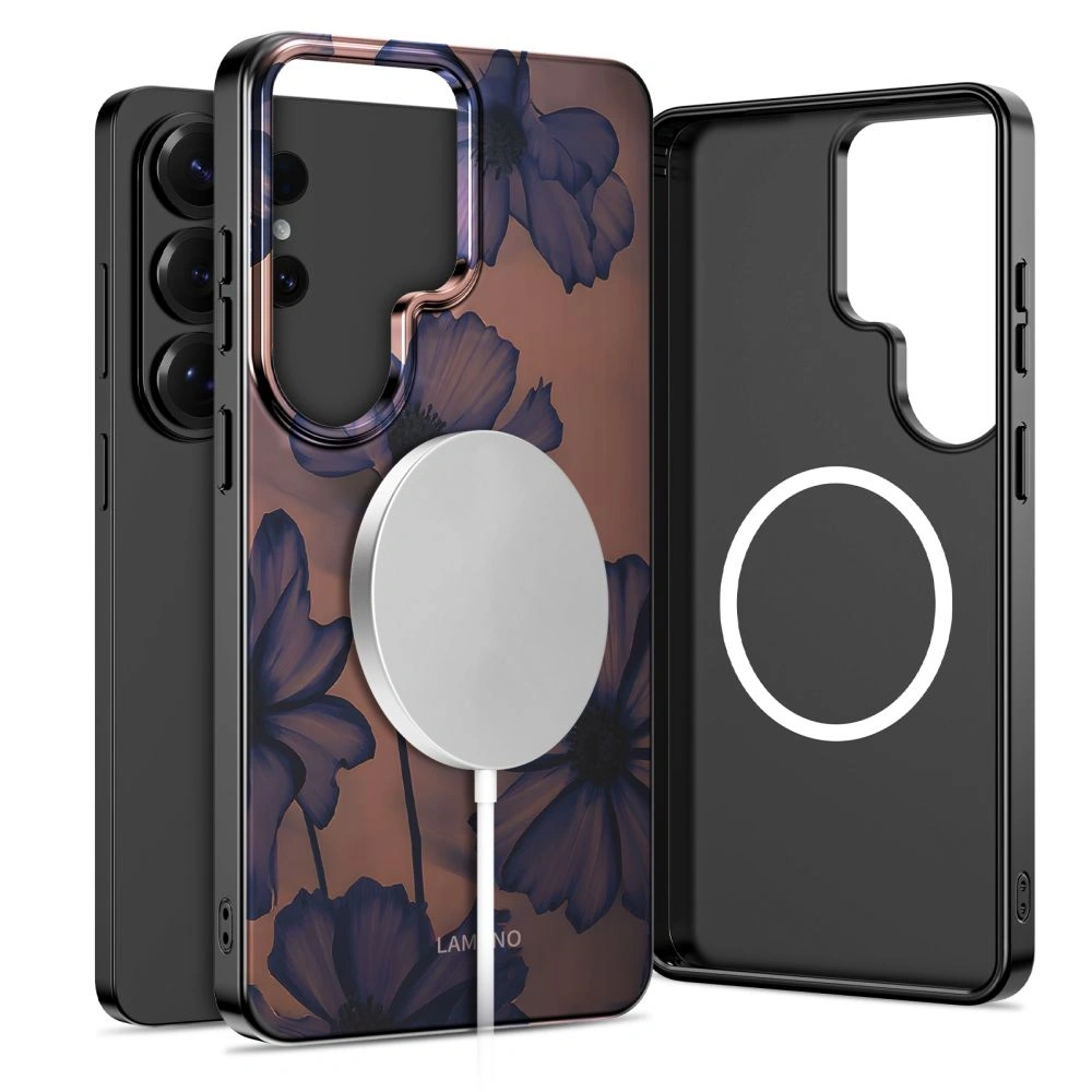 Etui Tech-Protect Lamano MagSafe do Samsung Galaxy S26 Ultra Velvet Night