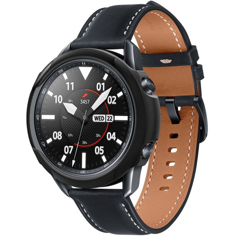 Hurtownia Spigen - 8809710755413 - SPN1226BLK - Etui Spigen Liquid Air Samsung Galaxy Watch 3 45mm Matte Black - B2B homescreen
