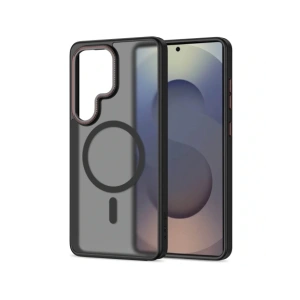 Etui Tech-Protect MagCam MagSafe do Samsung Galaxy S26 Ultra Matte Black/red