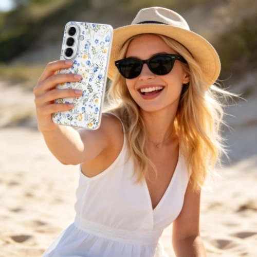 Etui Tech-Protect Flexair do Samsung Galaxy A57 5G Spring Flowers