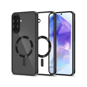 Etui Tech-Protect Magflex MagSafe do Samsung Galaxy A57 5G Shiny Black