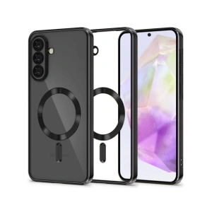 Etui Tech-Protect Magflex MagSafe do Samsung Galaxy A37 5G Shiny Black