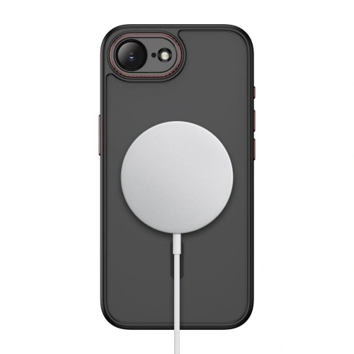 Etui Tech-Protect MagCam MagSafe do Apple iPhone 16e / 17e Black/red