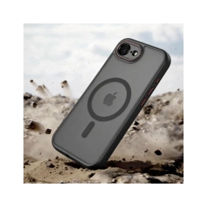 Etui Tech-Protect MagCam MagSafe do Apple iPhone 16e / 17e Black/red