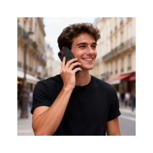 Etui Tech-Protect MagCam MagSafe do Apple iPhone 16e / 17e Black/red